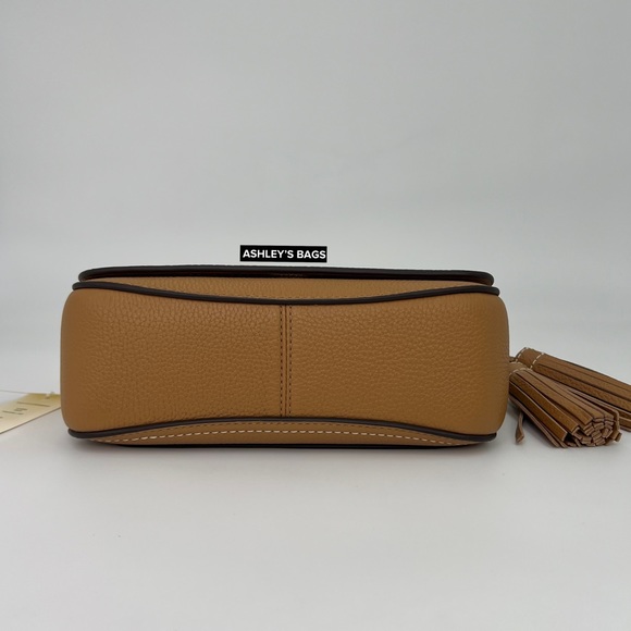 Tory Burch Thea Flap Crossbody In Tiramisu - Picture 6 of 11